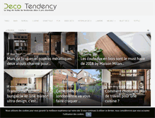 Tablet Screenshot of decotendency.com